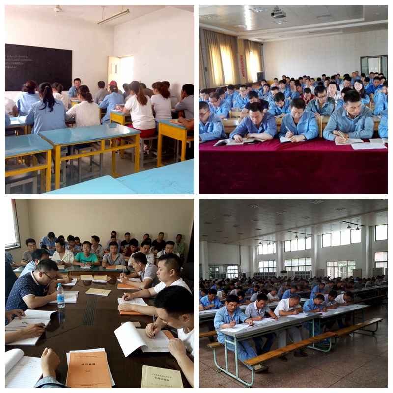 全員百日學(xué)“三規(guī)”活動(dòng)現(xiàn)場(chǎng)（一鋁、石墨、特種鋁、檢修公司）